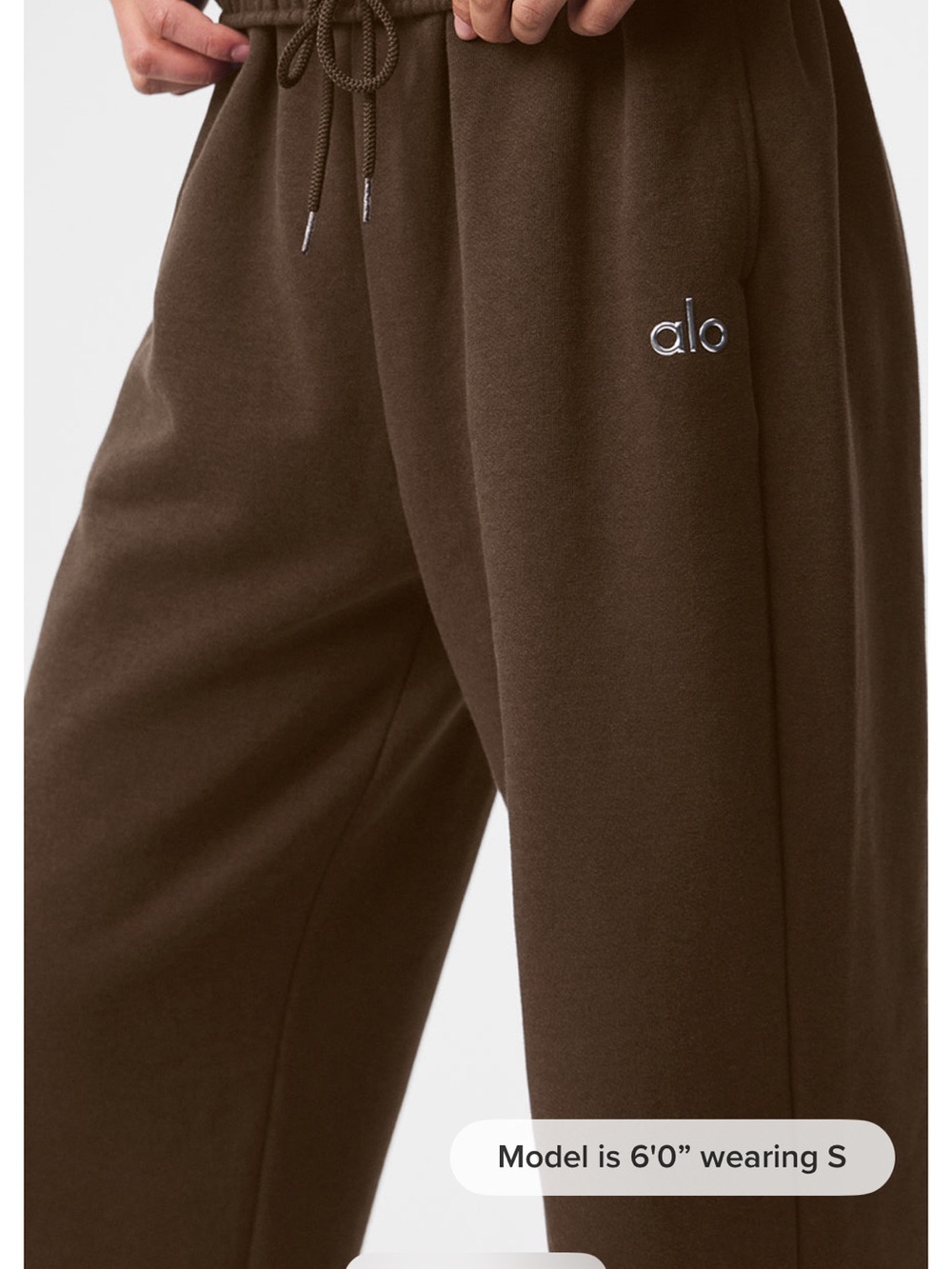 ALO Accolade Straight Leg Sweat Pant Sz XS - Picture 7 of 9